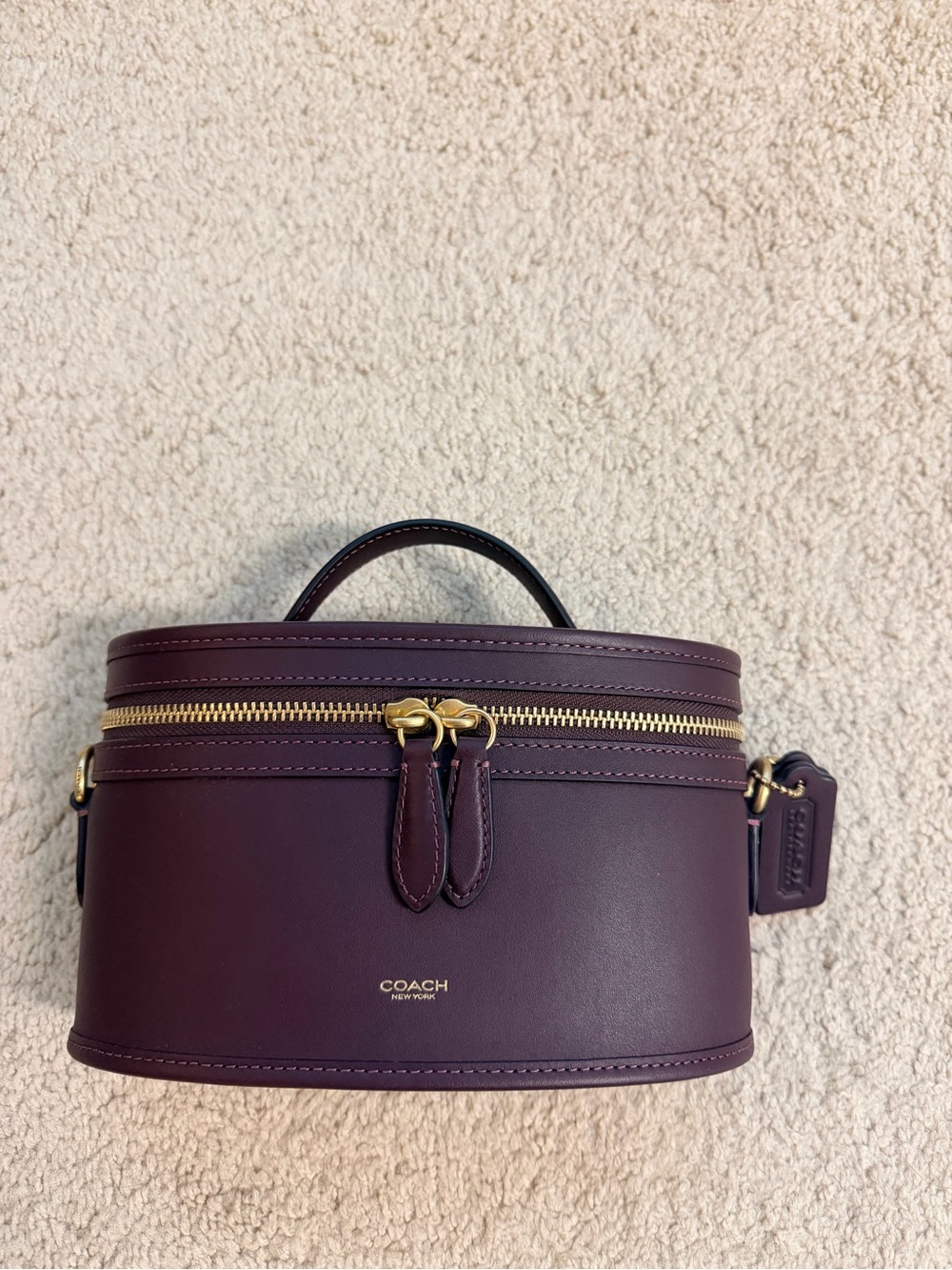 Coach Reissue Trail Bag - Black Currant - Picture 4 of 8